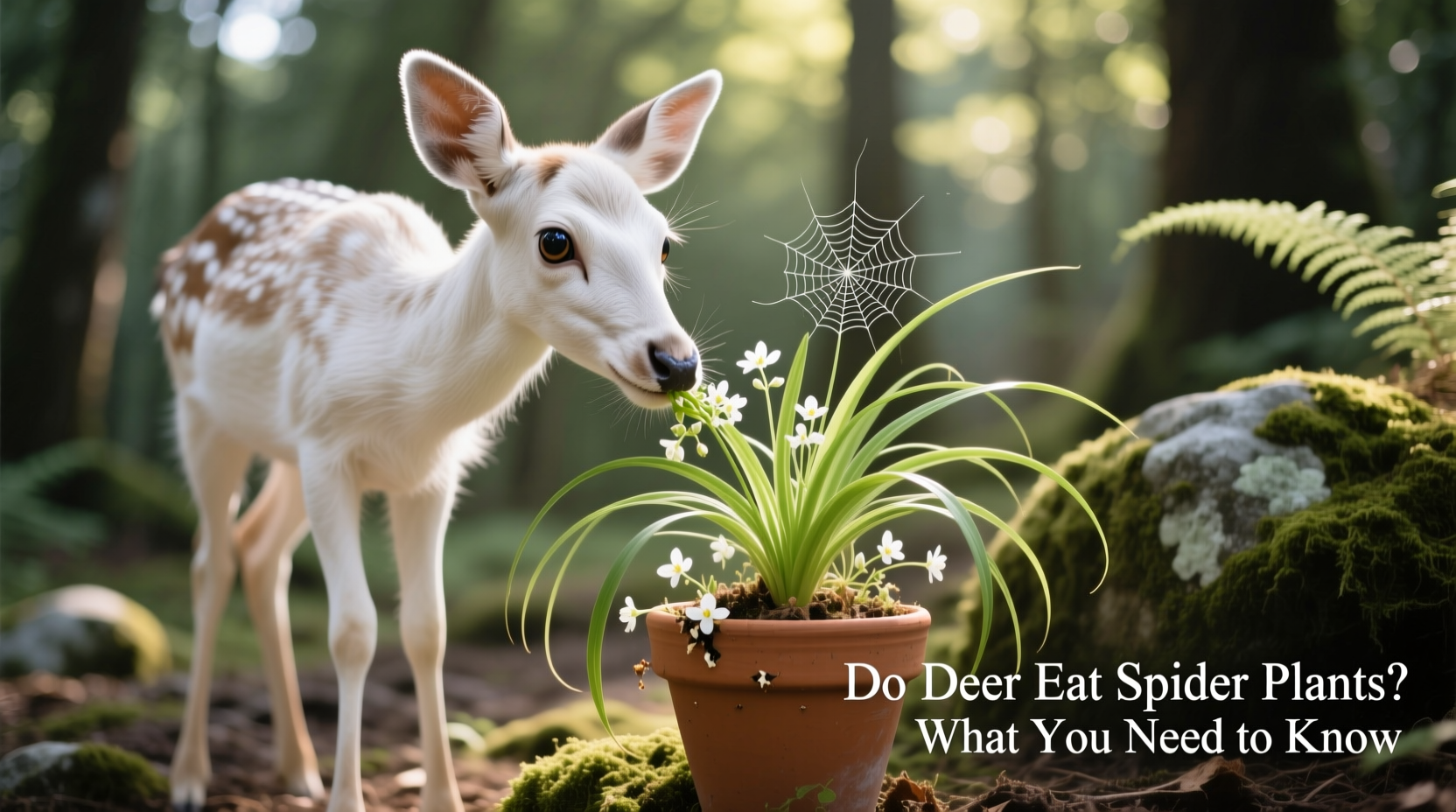 do deer eat spider plants