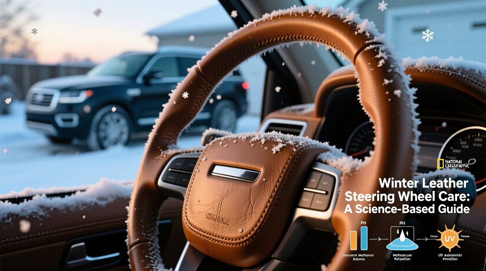 winter leather steering wheel care