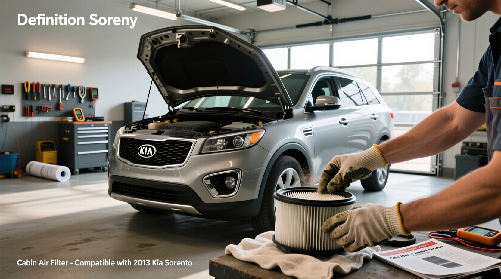 Cabin Air Filter Replacement Guide for 2013 Kia Sorento