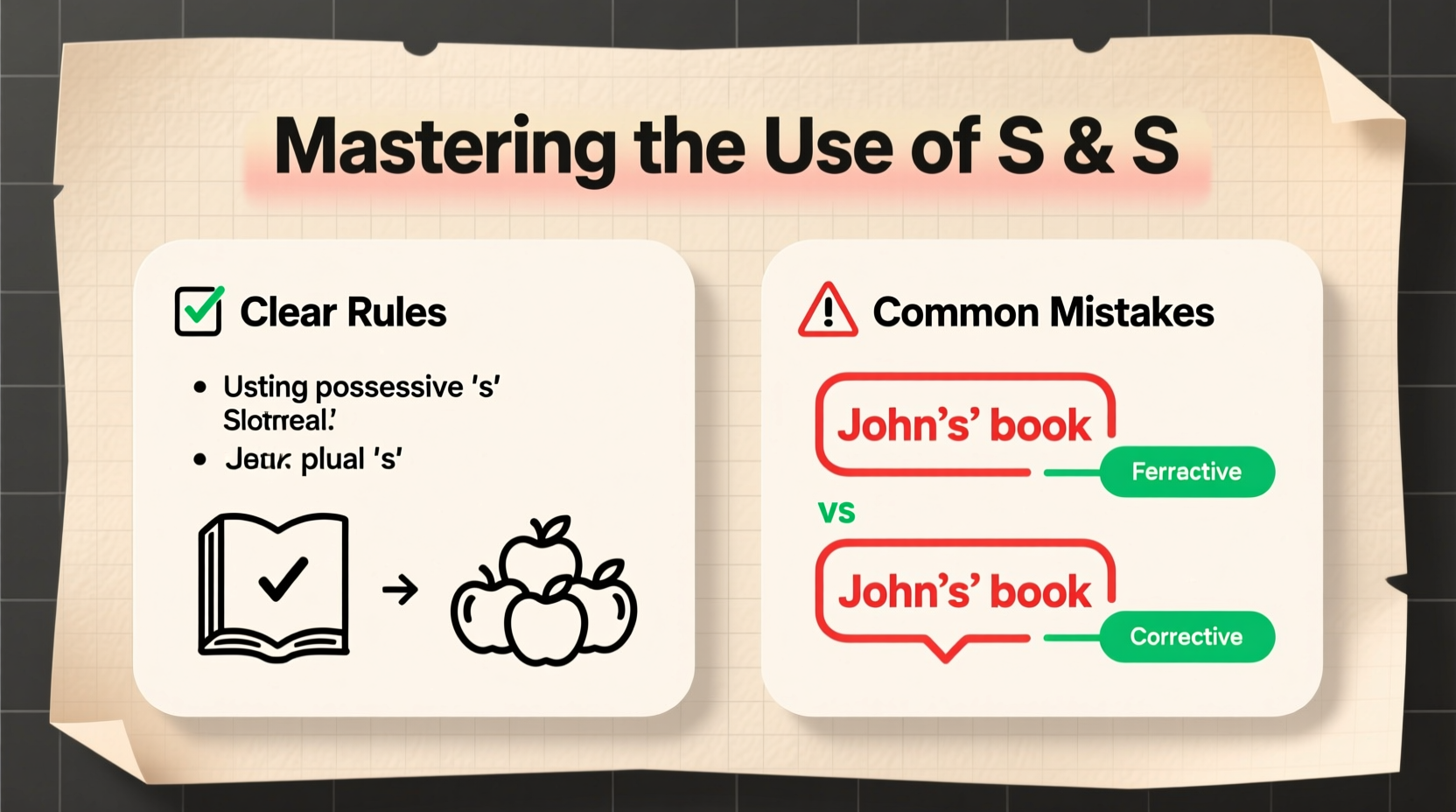 mastering the use of s and s clear rules and common mistakes explained
