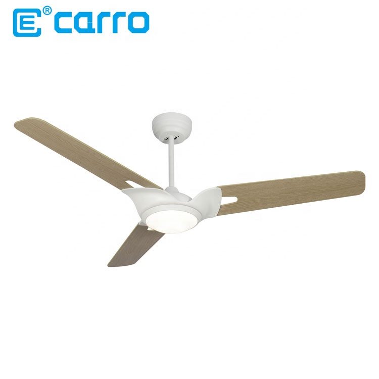 56 inch three blades smart ceiling fan with light LED ceiling fans for living room decorated