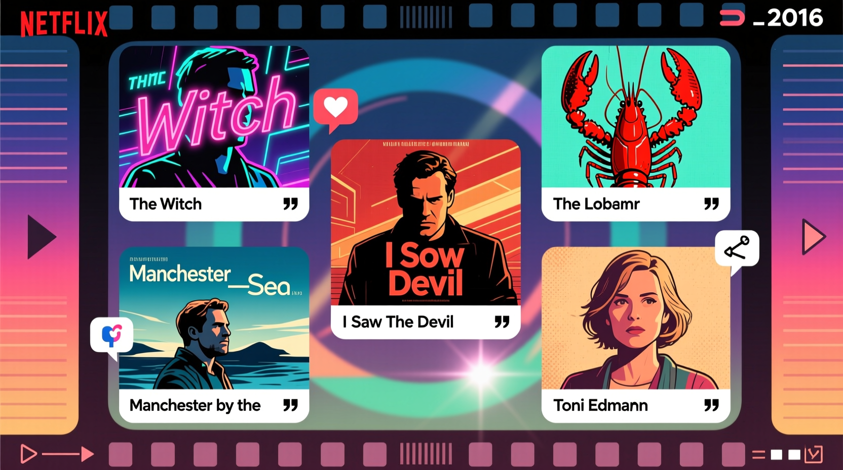 10 best films on netflix 2016 with standout vibes and solid buzz