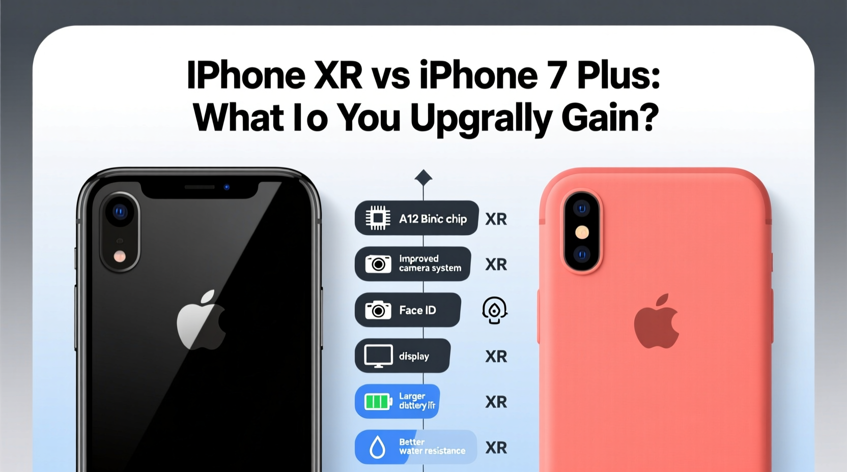 iphone xr vs 7 plus should you upgrade what do you actually gain