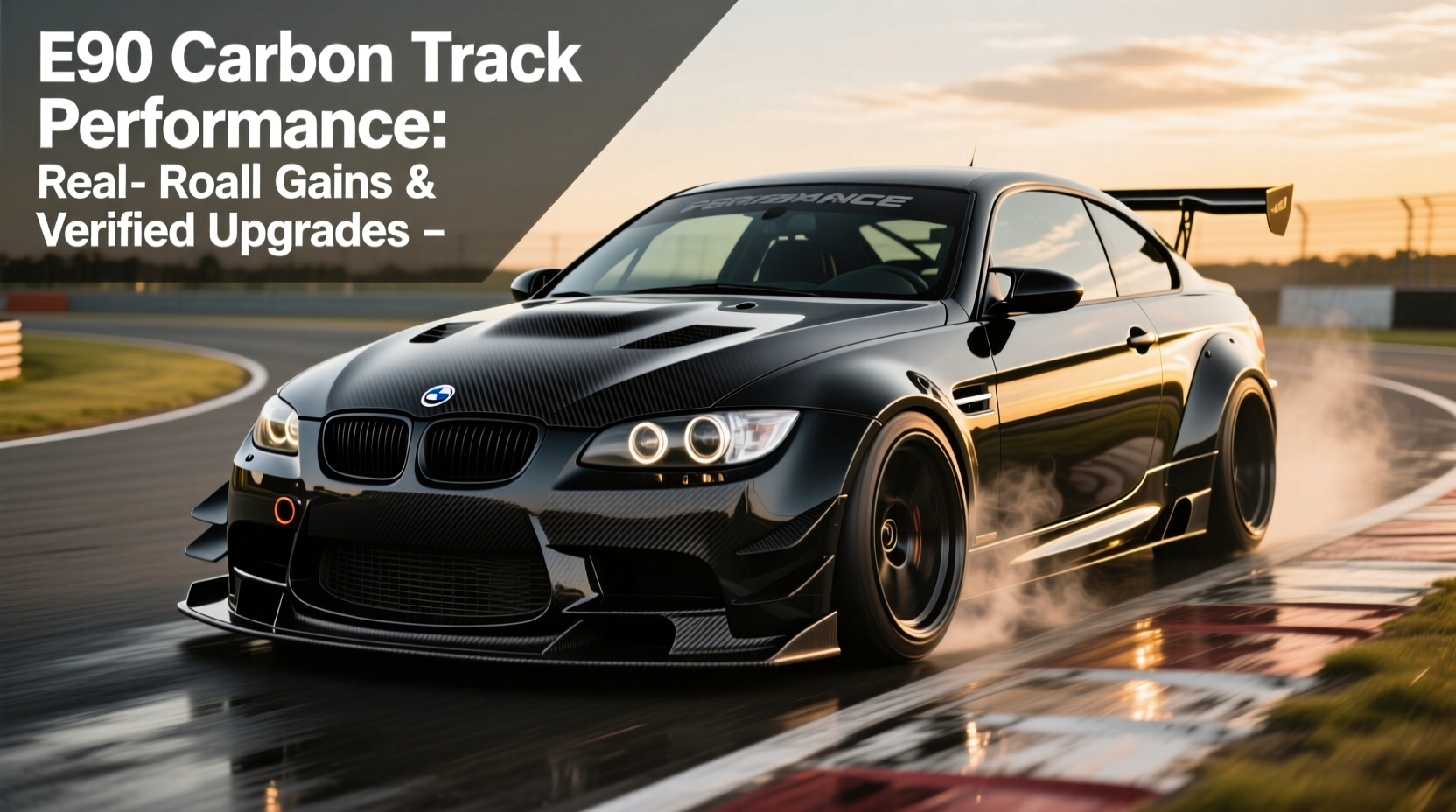 e90 carbon track performance