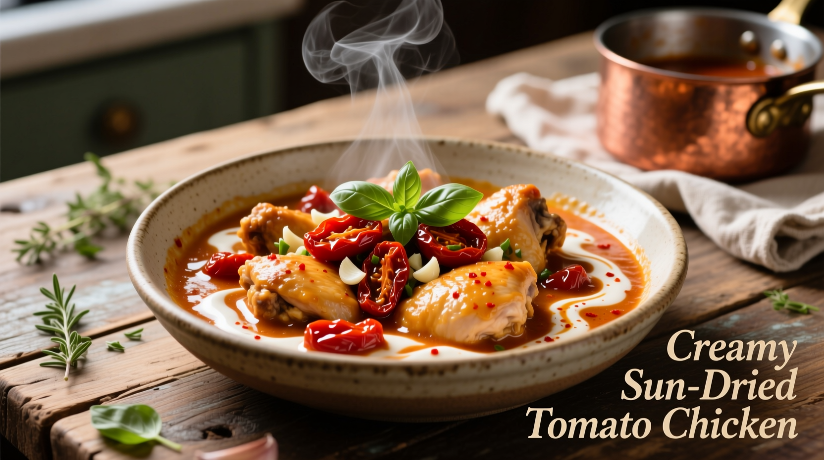 creamy sun dried tomato chicken