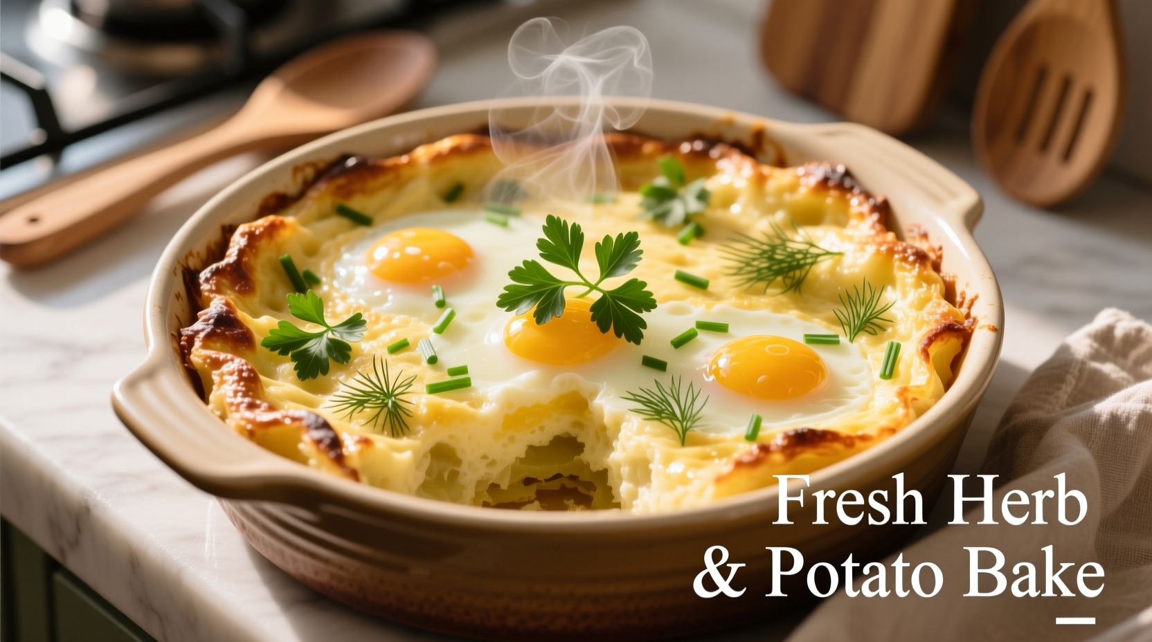 potato egg bake  simple recipe   pro tips