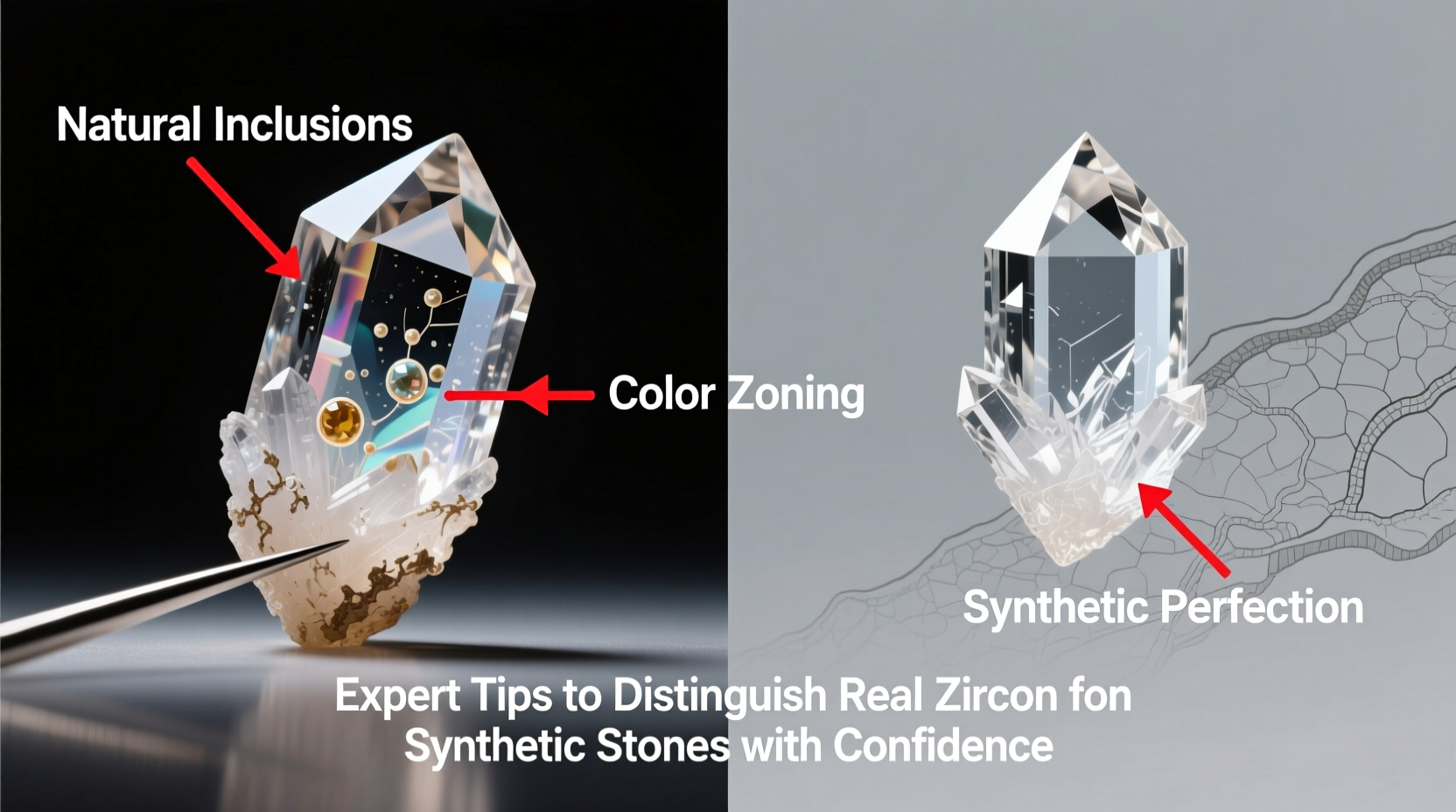 expert tips to distinguish real zircon from synthetic stones with confidence