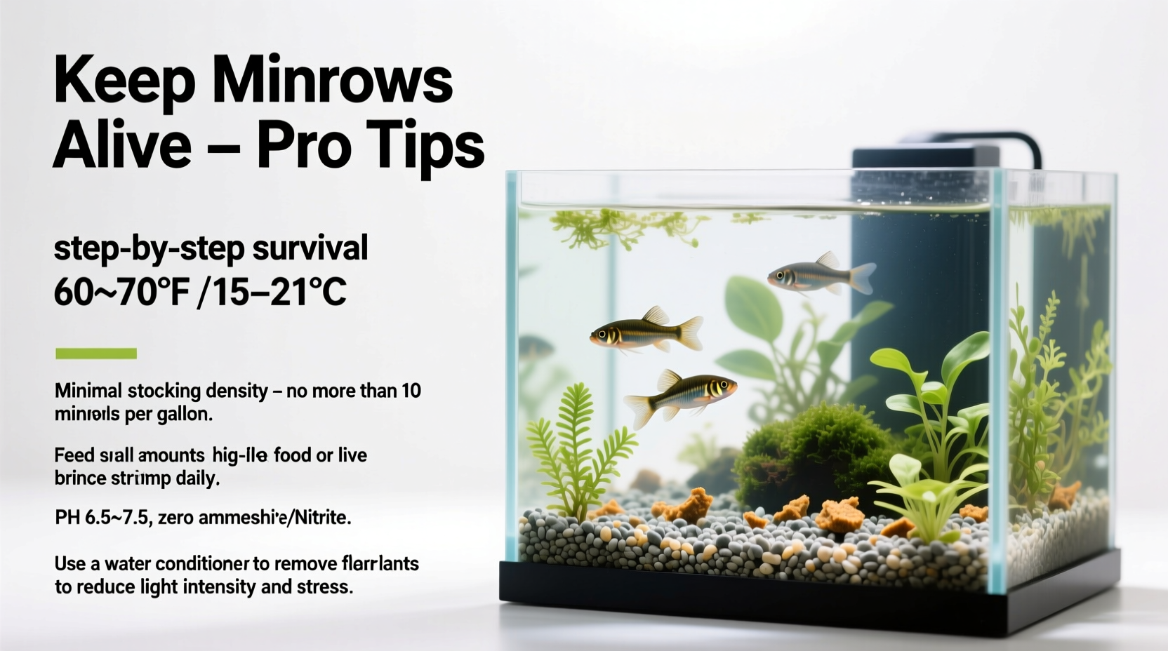 how to keep minnows alive practical tips for lasting success
