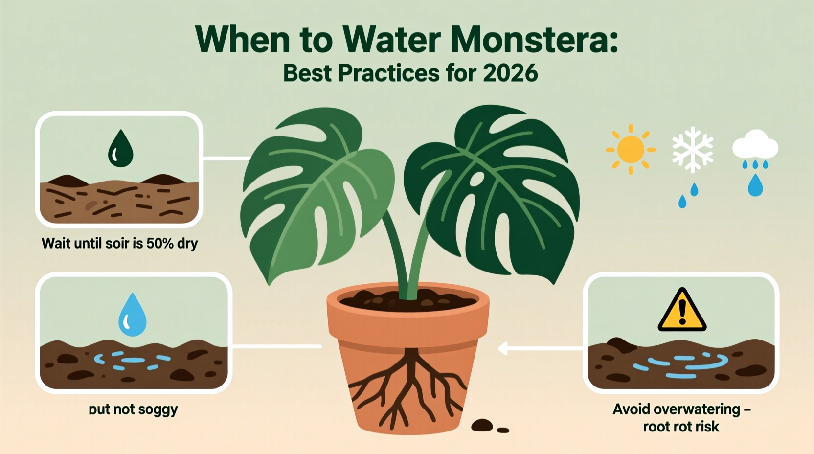 When to Water Monstera: Best Practices for 2026