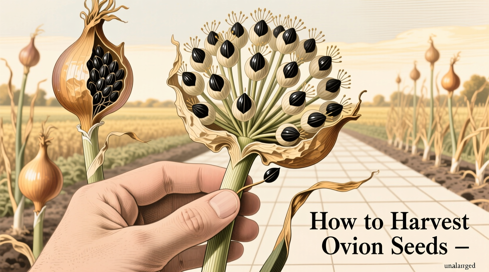 How to Harvest Onion Seeds: Complete Step-by-Step Guide