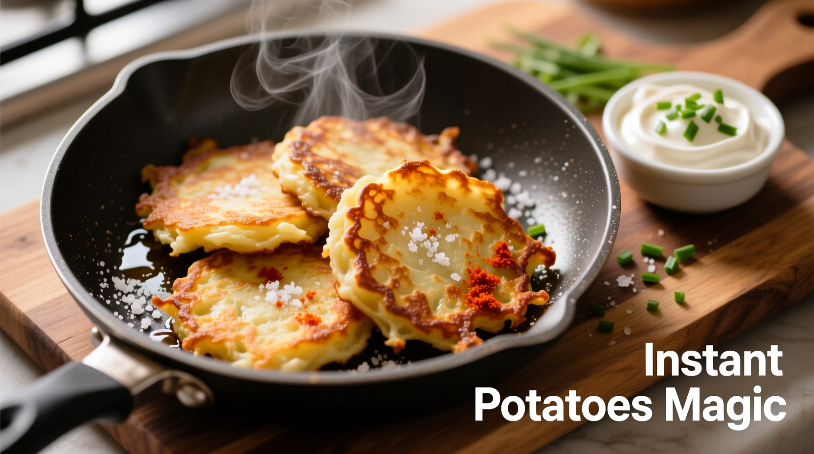 Instant Potato Pancakes: Quick & Crispy Recipe