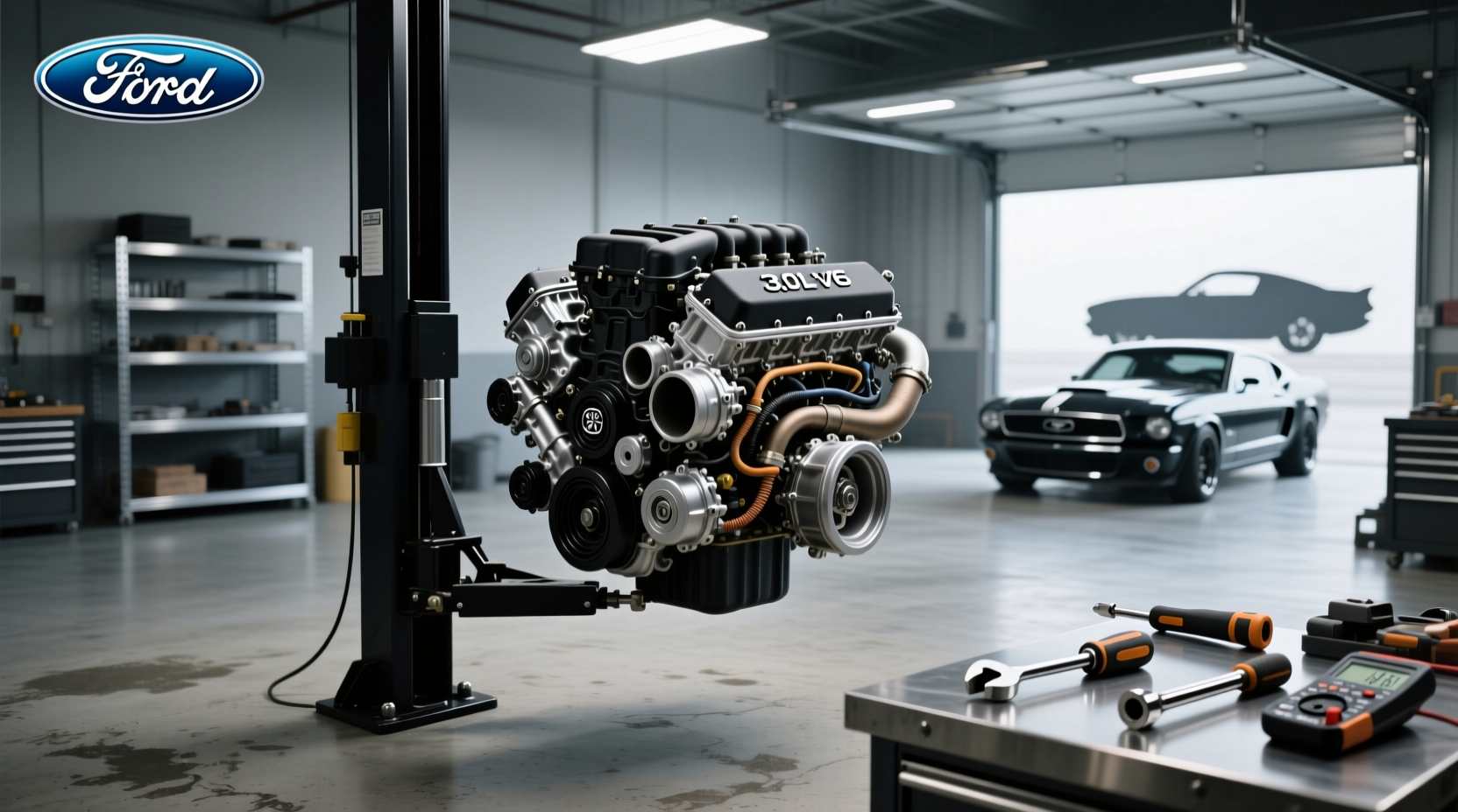 Inspiring Ford 3 0 V6 Motor Images