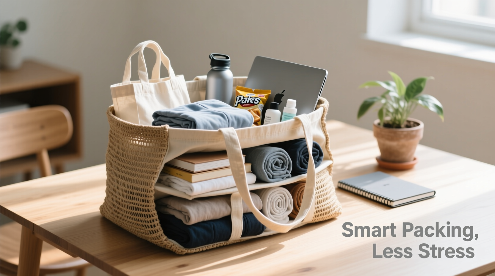 smart strategies to pack a large capacity tote efficiently without overwhelm