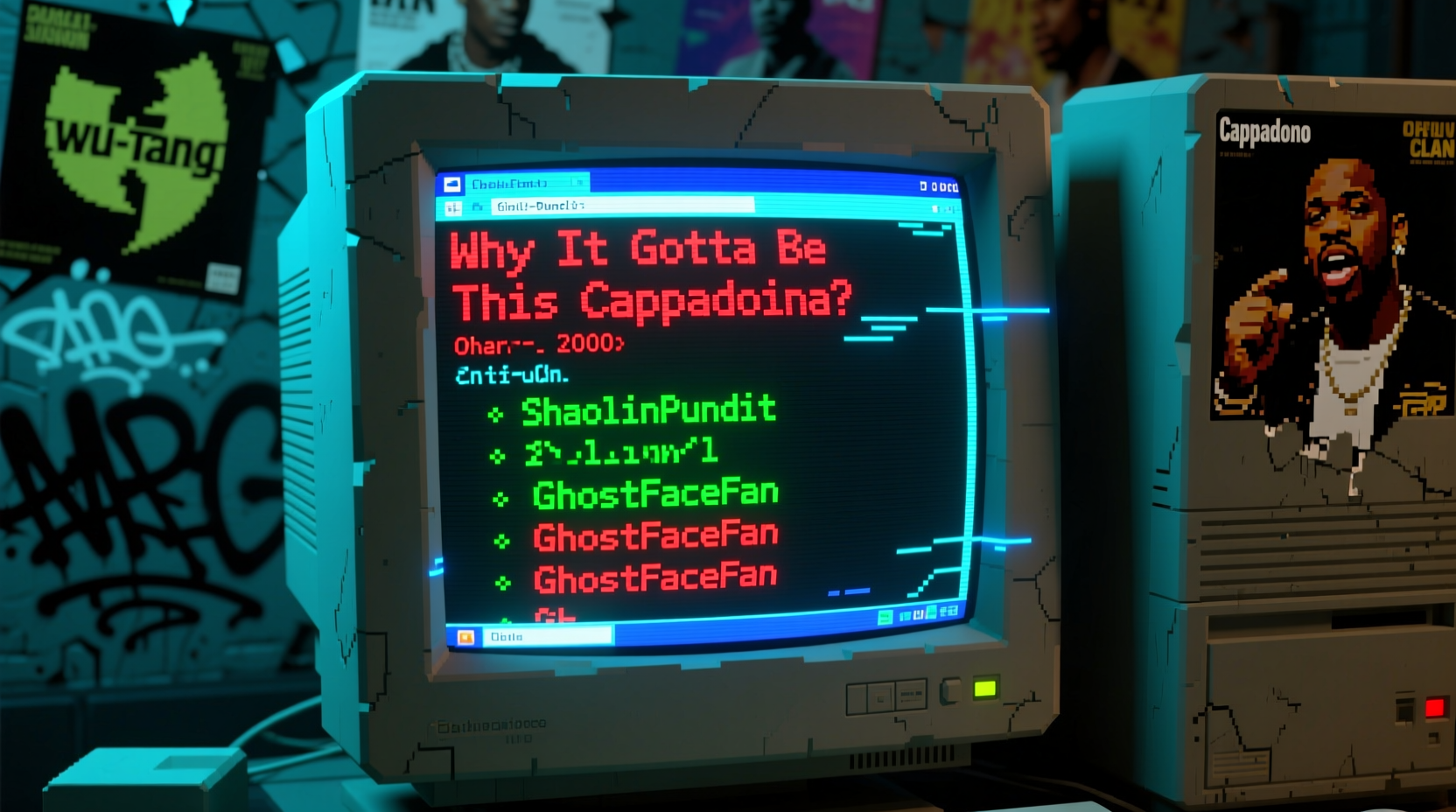 why it gotta be this cappadonna wu tang corp forum discussion