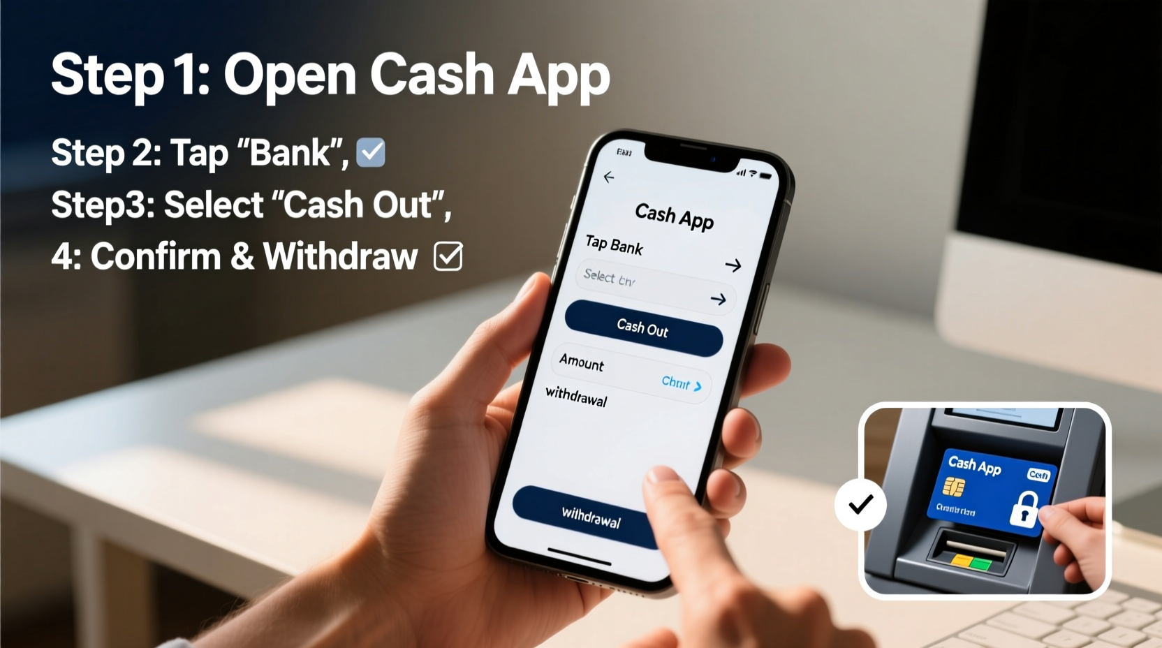 step by step guide how to easily withdraw money from your cash app card safely