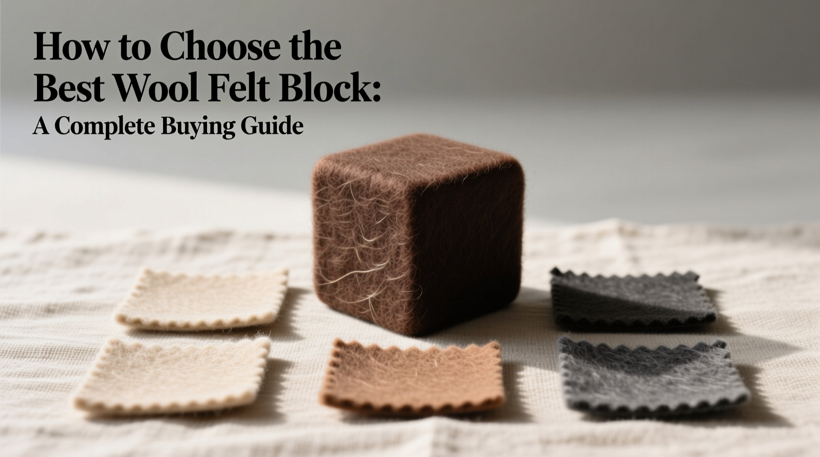 How to Choose the Best Wool Felt Block: A Complete Buying Guide