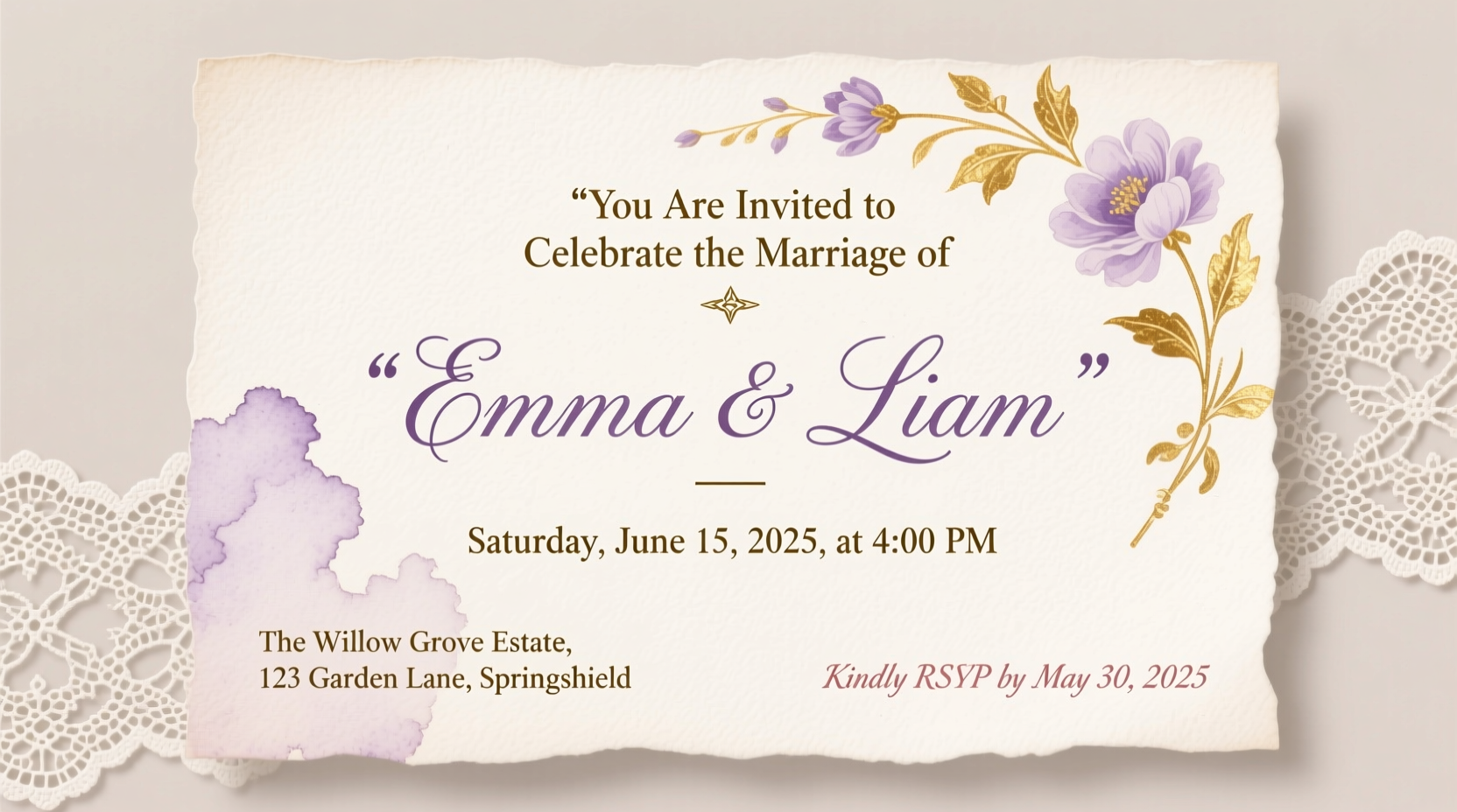 what to include on wedding invitation