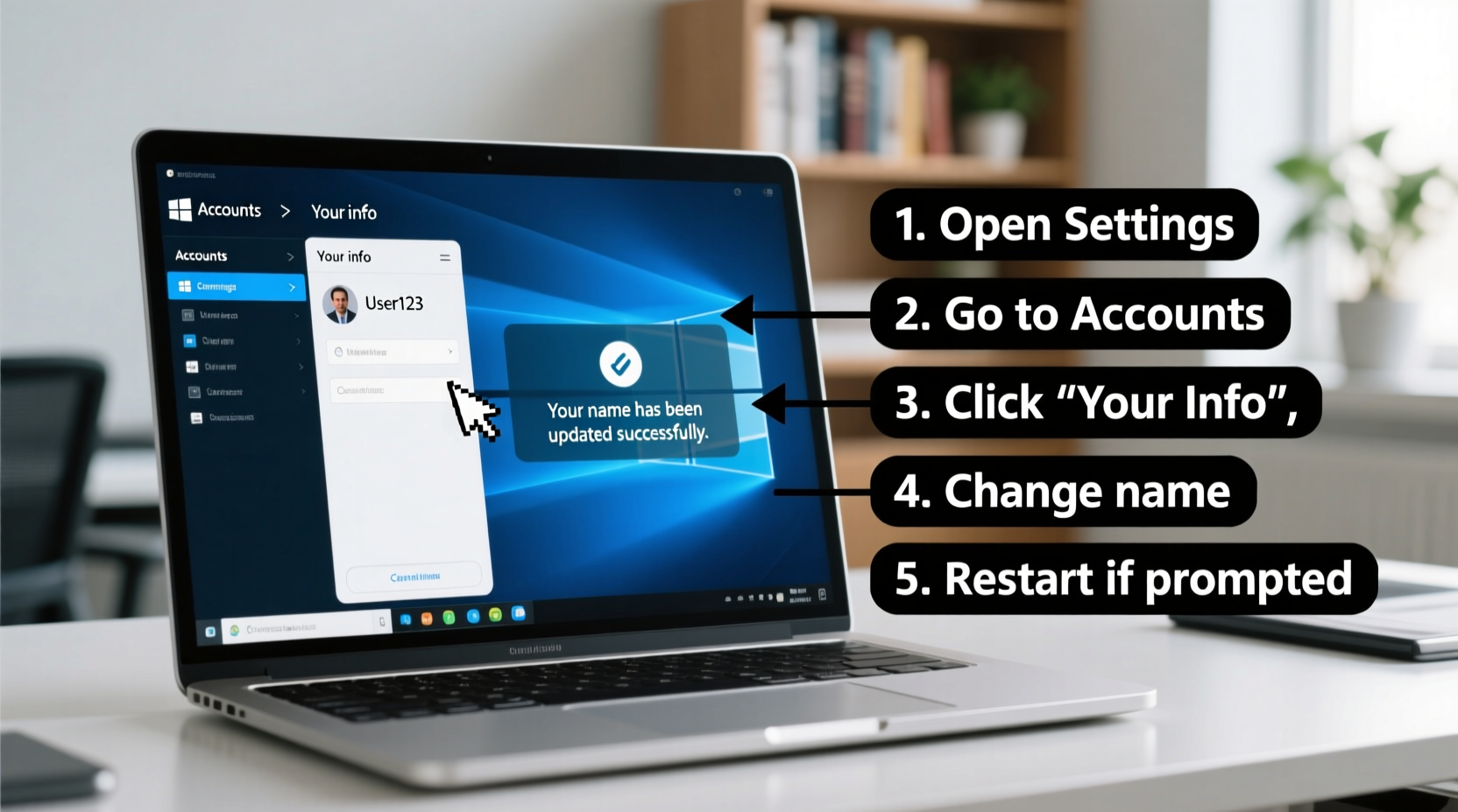 effortless steps to change your windows 10 username without losing settings
