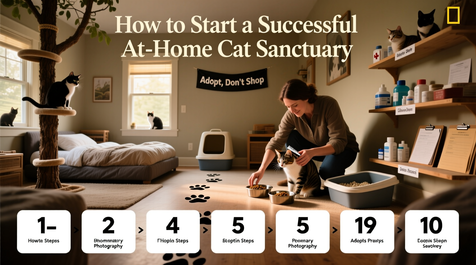 how to start a successful at home cat sanctuary a step by step guide for animal lovers