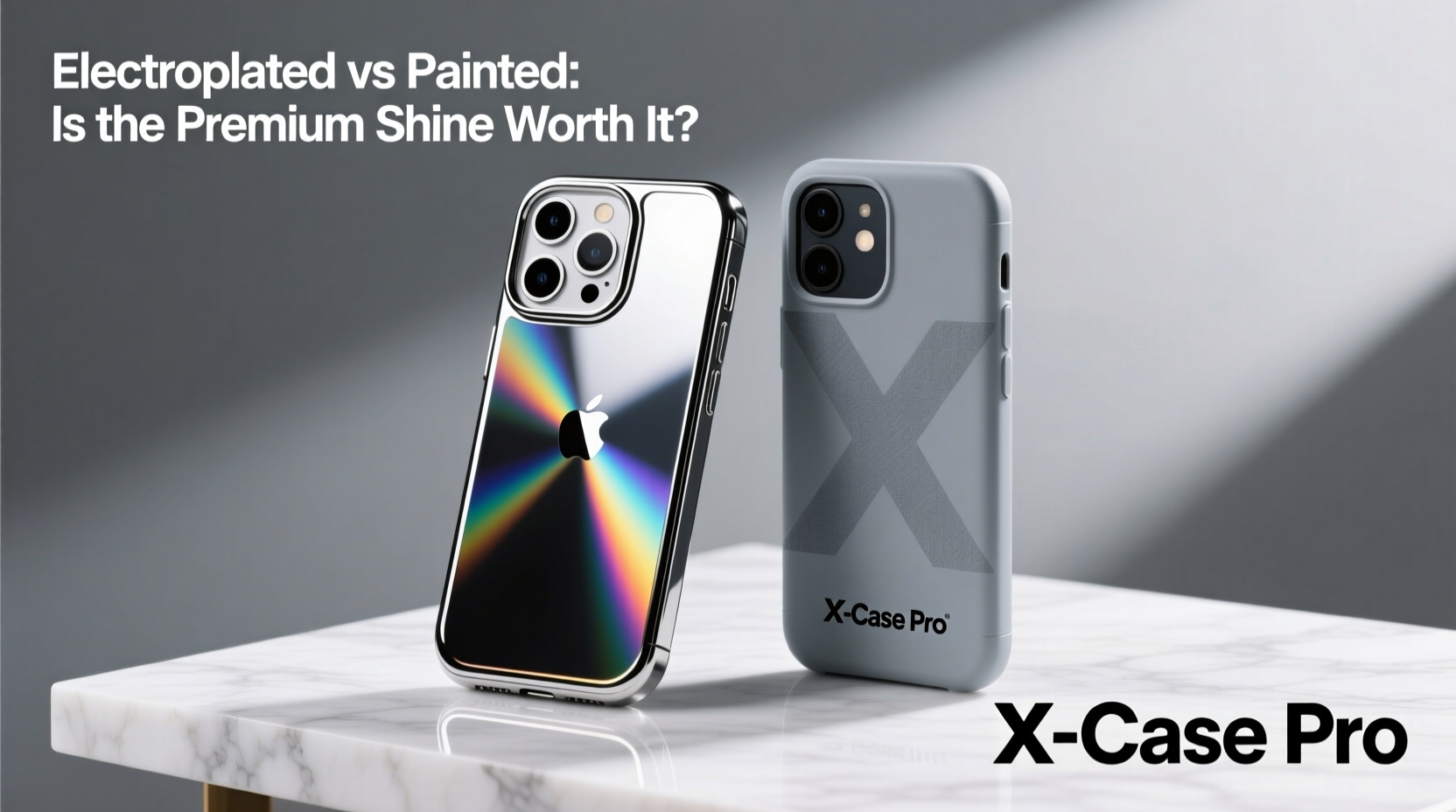 electroplated vs painted phone case is the extra cost really worth it for the shine and durability