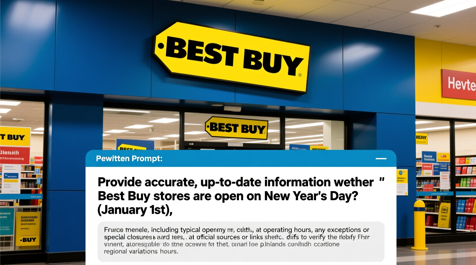 is bestbuy open on new years day