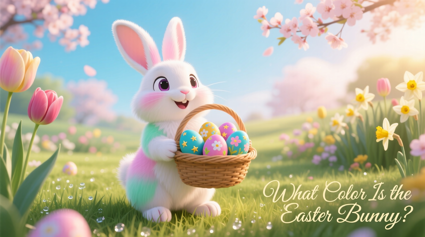 what colour is the easter bunny