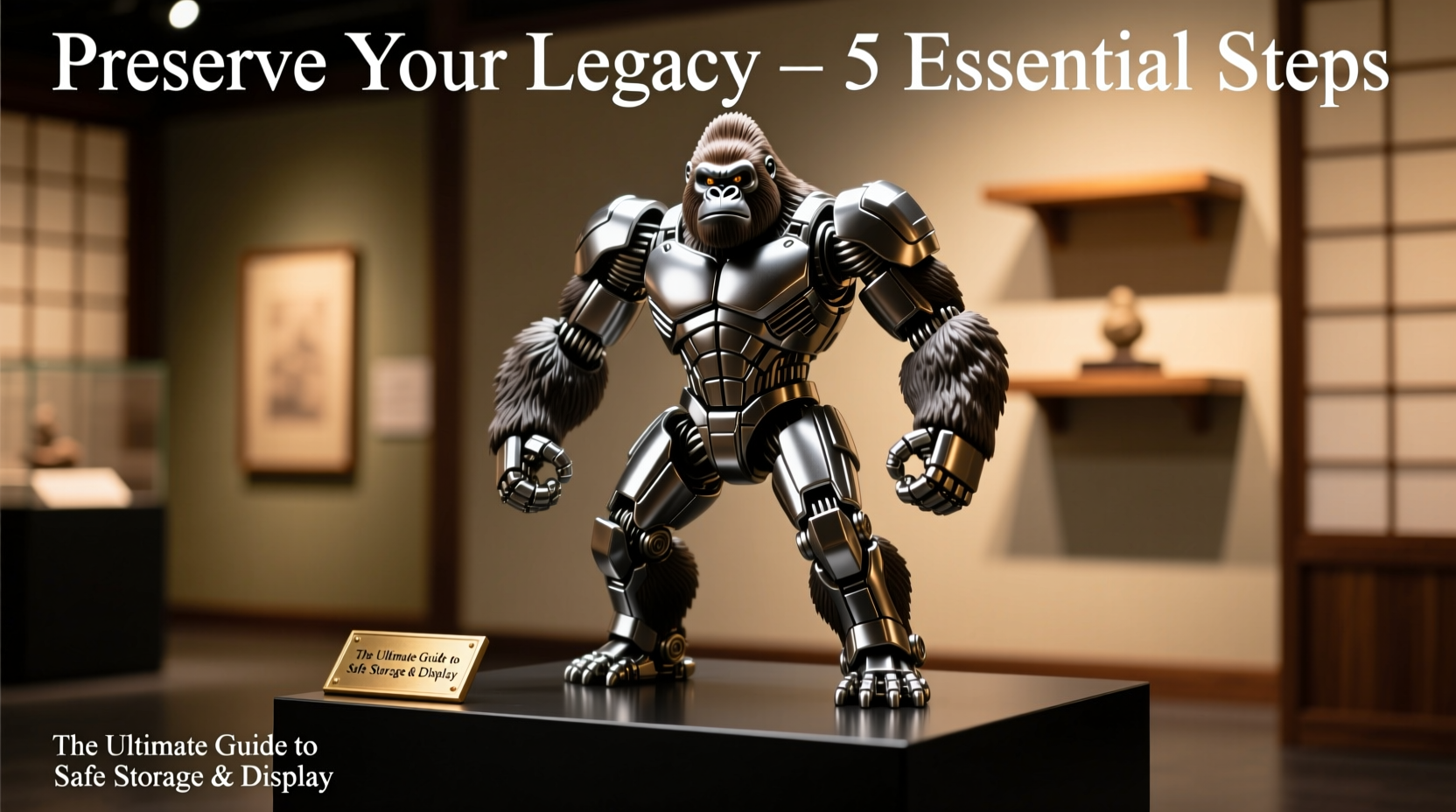 the ultimate guide to safely storing your king kong alloy transforming toy for longevity and display