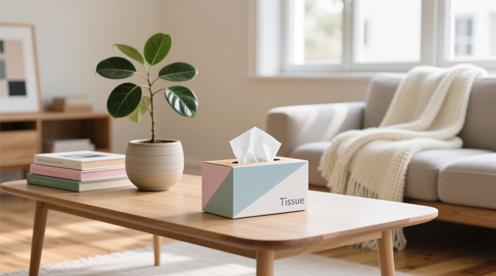 how to choose and style the perfect tissue box to complement your nordic home decor