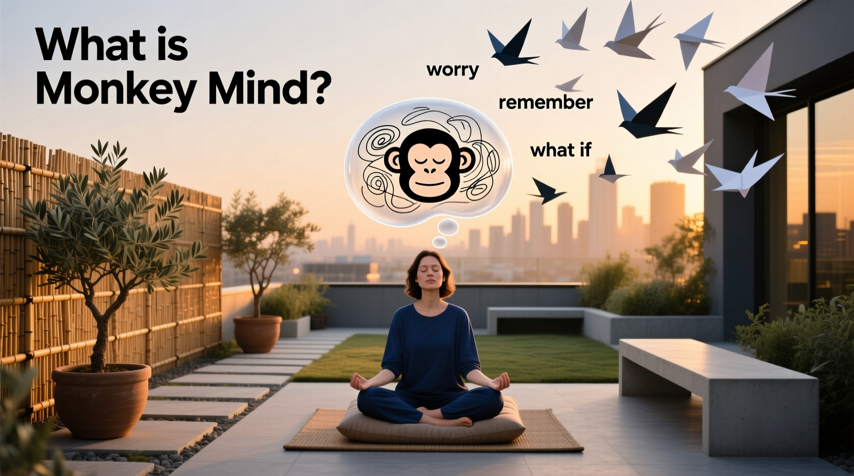 what is monkey mind how to calm it