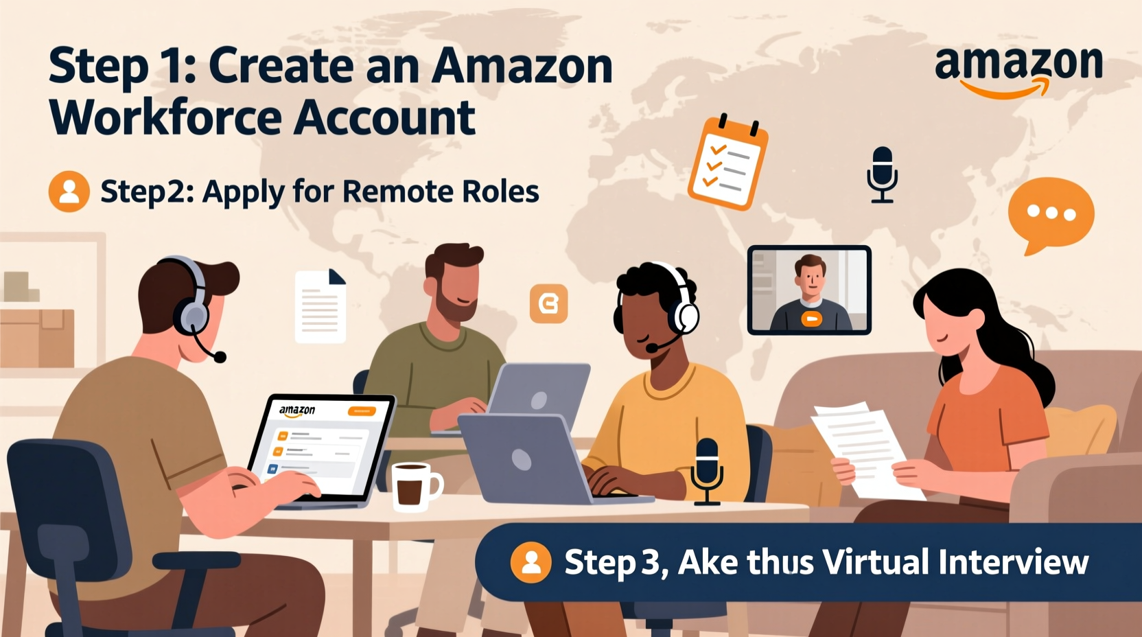 how to find and succeed in remote amazon jobs a step by step guide to working for amazon online