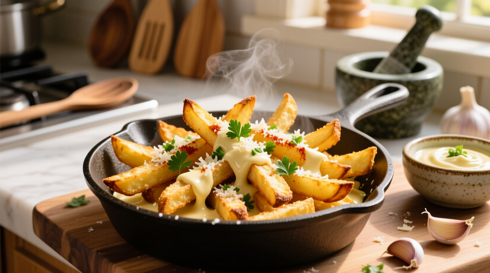 Perfect Garlic Fries Recipe: Crispy & Flavorful (30 Min)