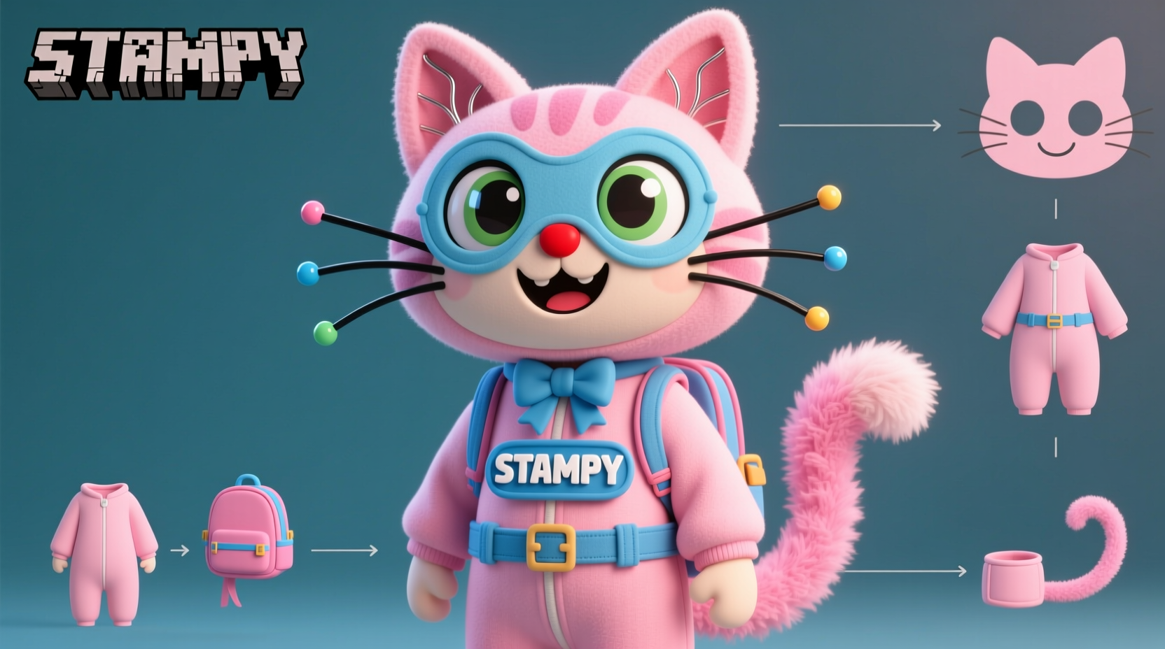 how to create an authentic stampy cat costume a step by step diy guide for fans