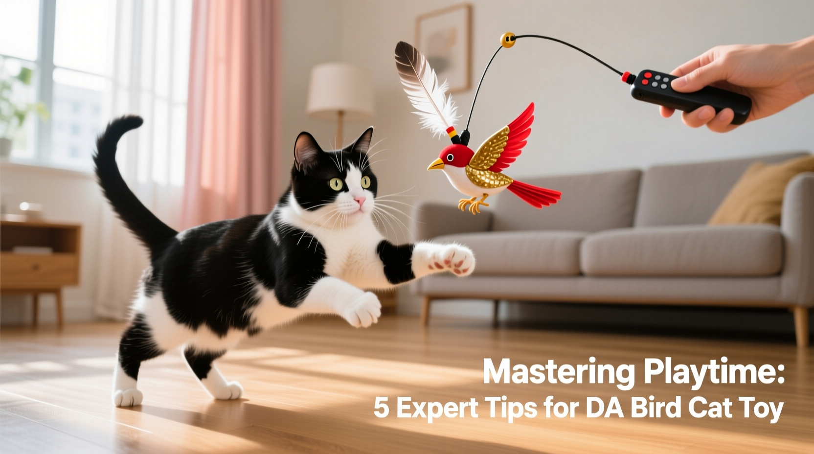 mastering playtime expert tips for using the da bird cat toy to engage your feline