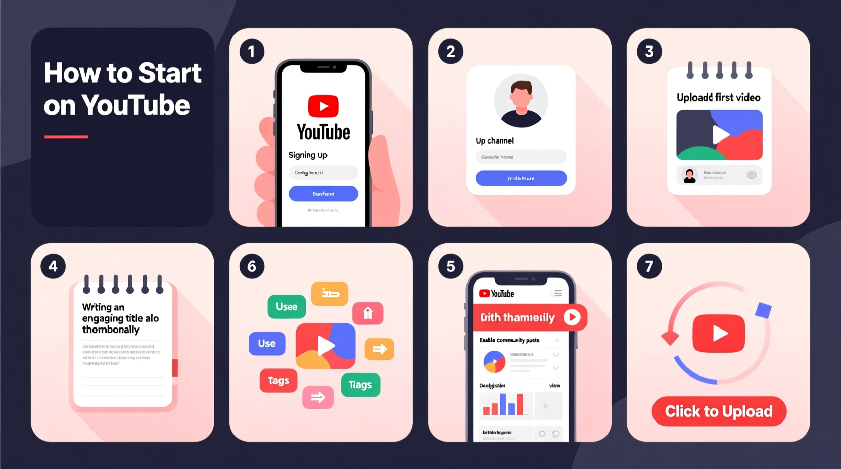 step by step guide to creating a youtube account and optimizing your channel for success