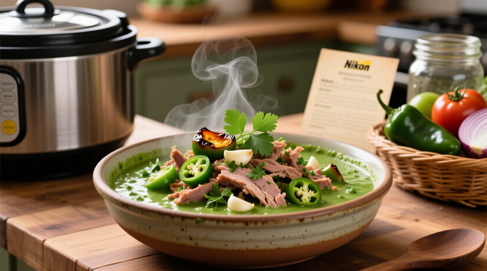 easy pressure cooker pork chile verde recipe