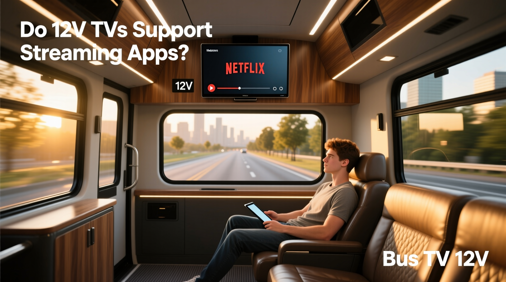 bus tv 12v,Do 12V TVs support streaming apps? buying guide