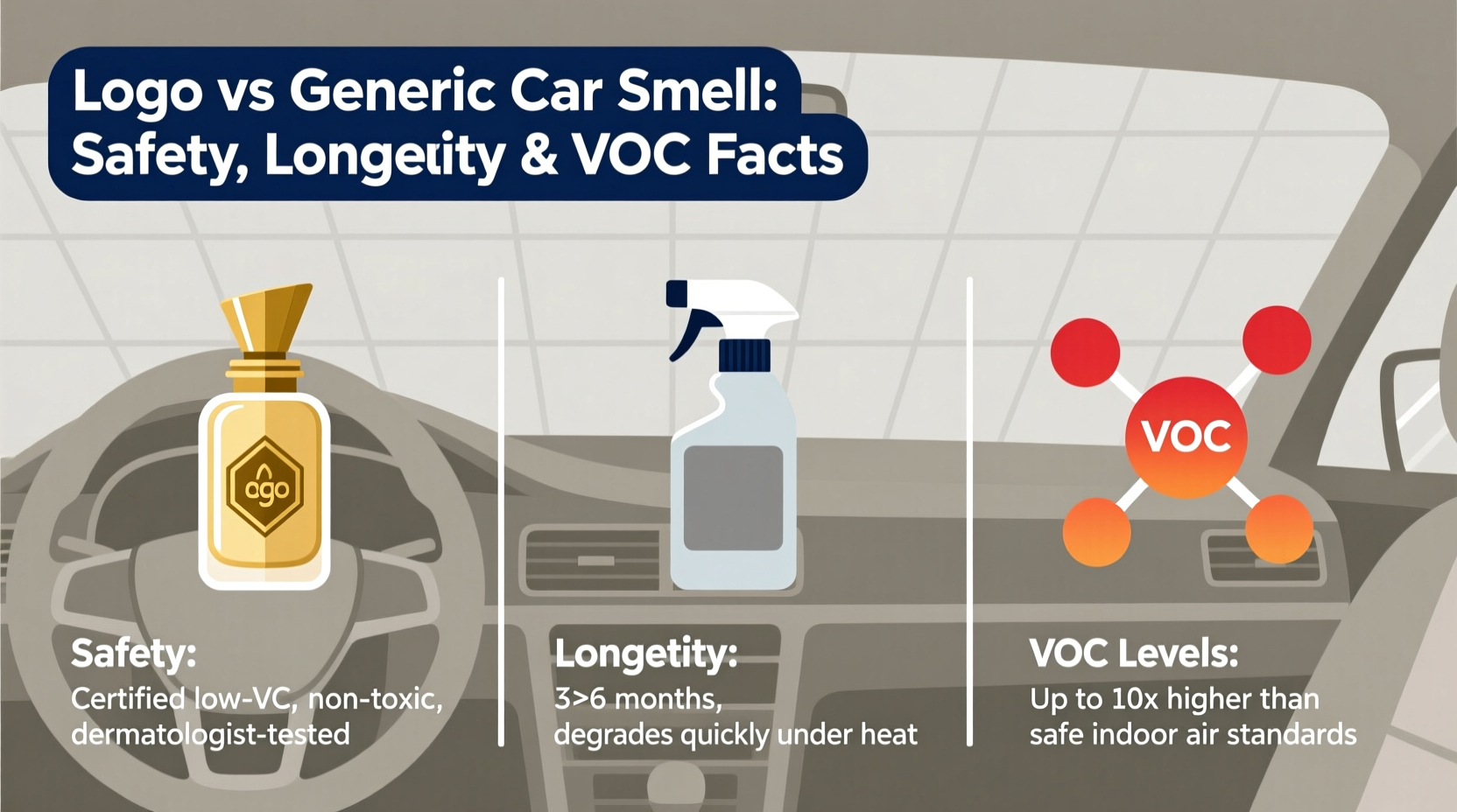 logo vs generic car smell