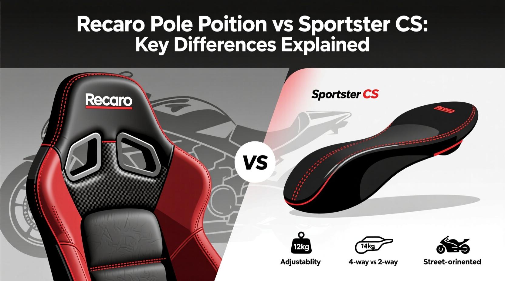 vs recaro pole position