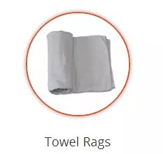 Machine cleaning good absorption cotton hotel towel cleaning cloth industrial wiping rags