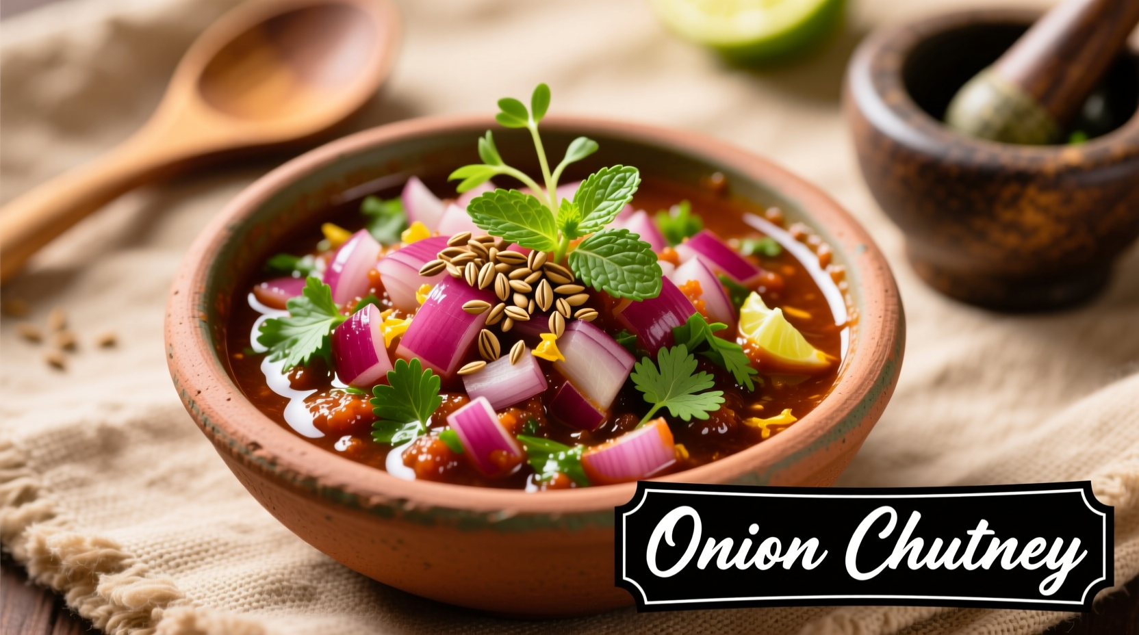 Authentic Indian Onion Chutney Recipe & Serving Guide