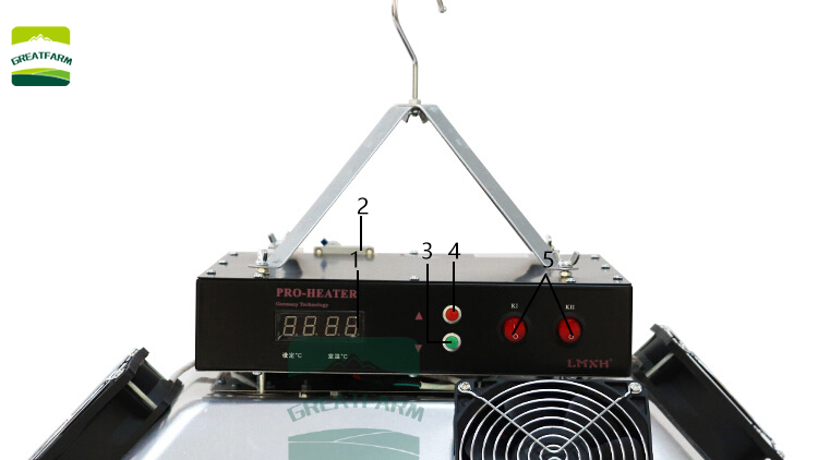 Chick brooder warmer Chick brooding umbrella Duck and goose automatic breeding and heating equipment