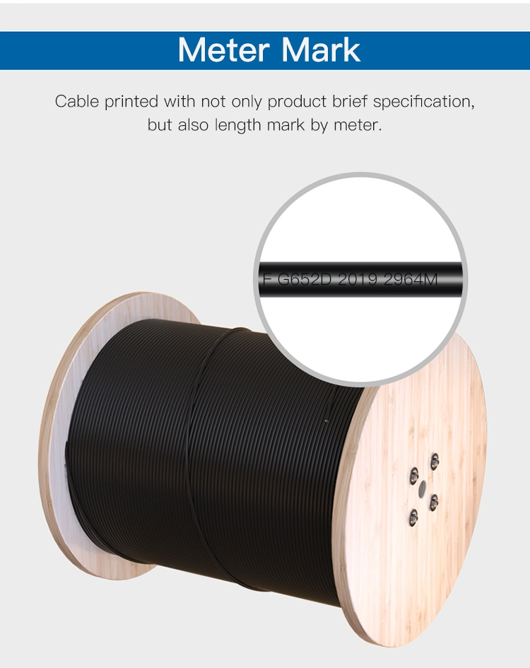 Single Mode G652D Armoured Fibre Optic Cable For Cell Phone Booster