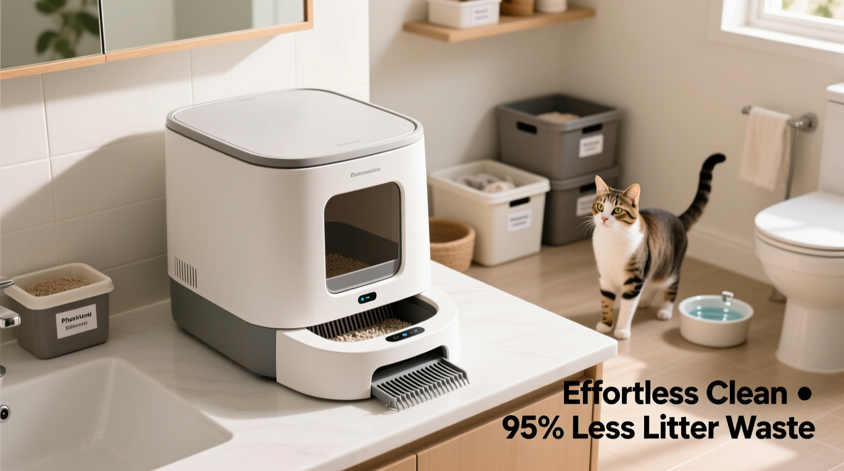 affordable and reliable automatic litter boxes for clean and easy use