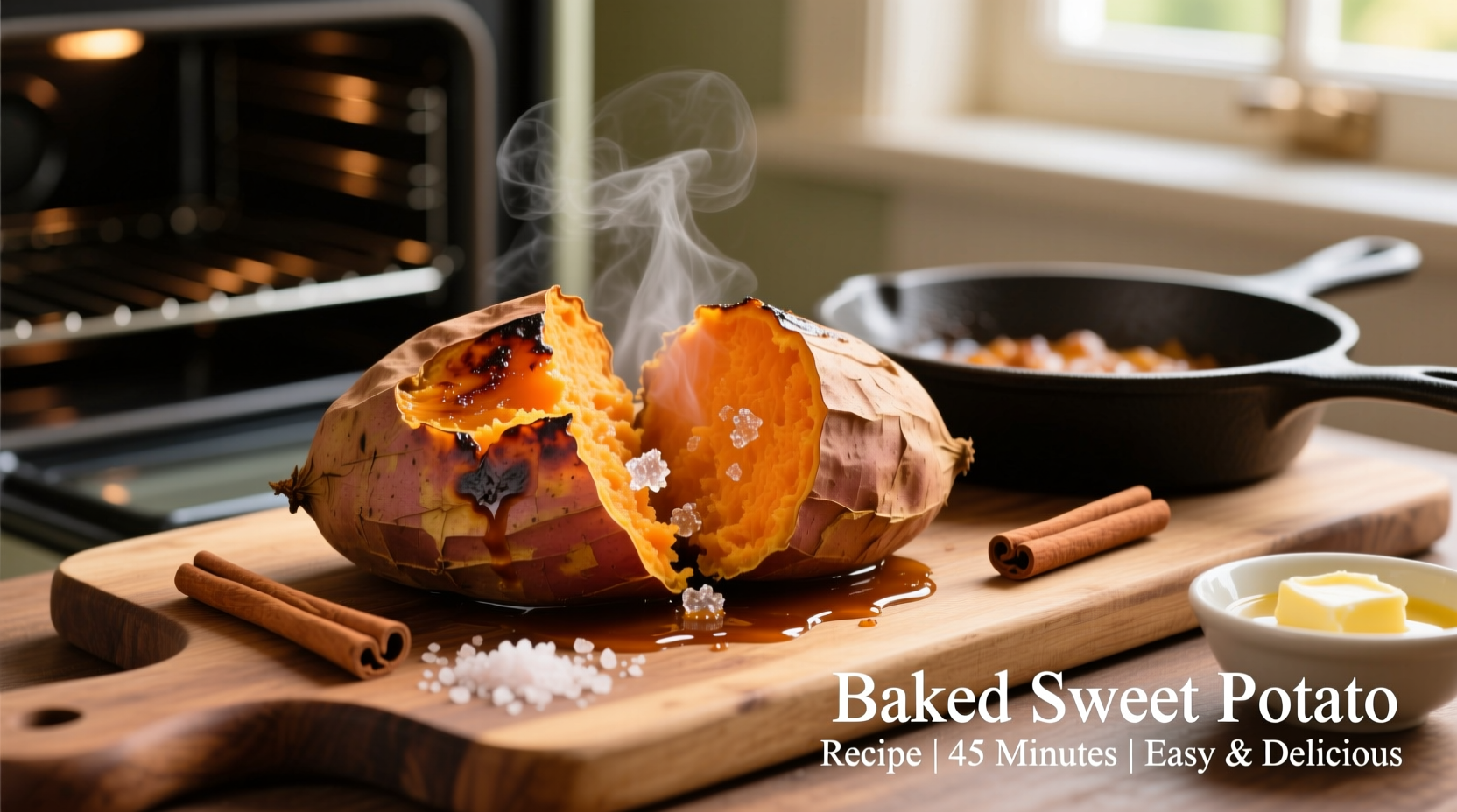 baked sweet potato in oven recipe