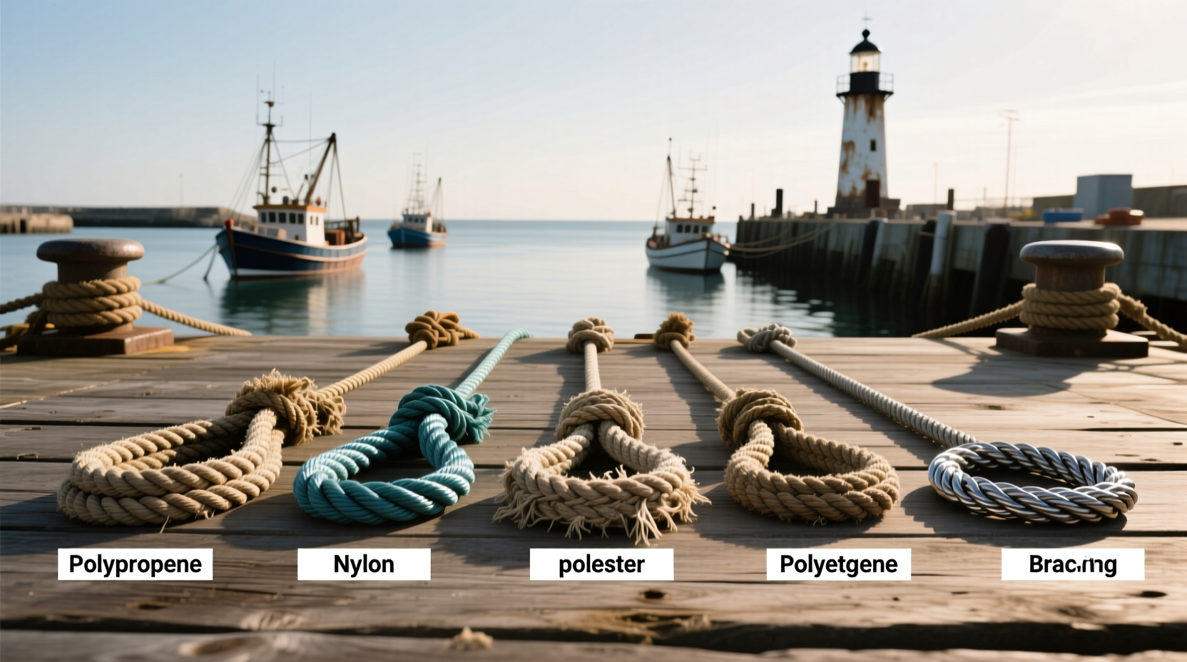 6 types of mooring ropes explained