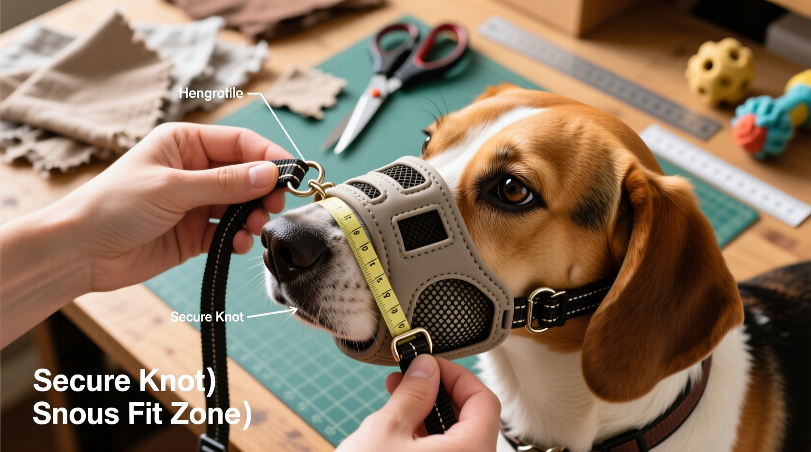 diy dog muzzle step by step guide to crafting a safe and comfortable muzzle using a leash