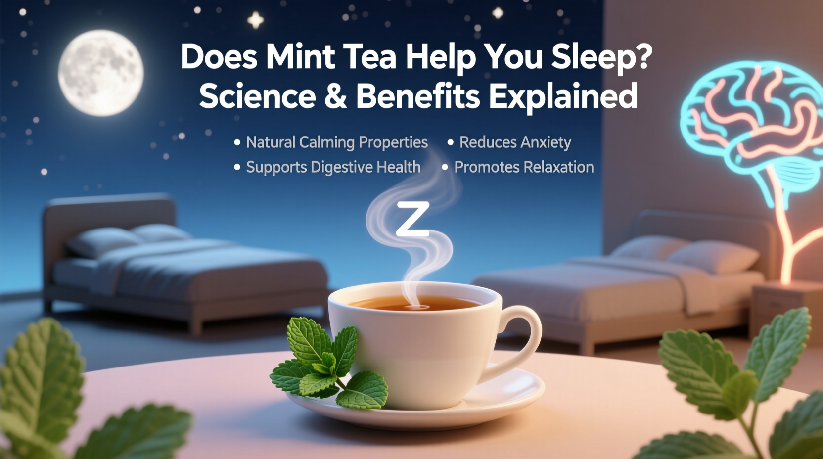 does mint tea help you sleep