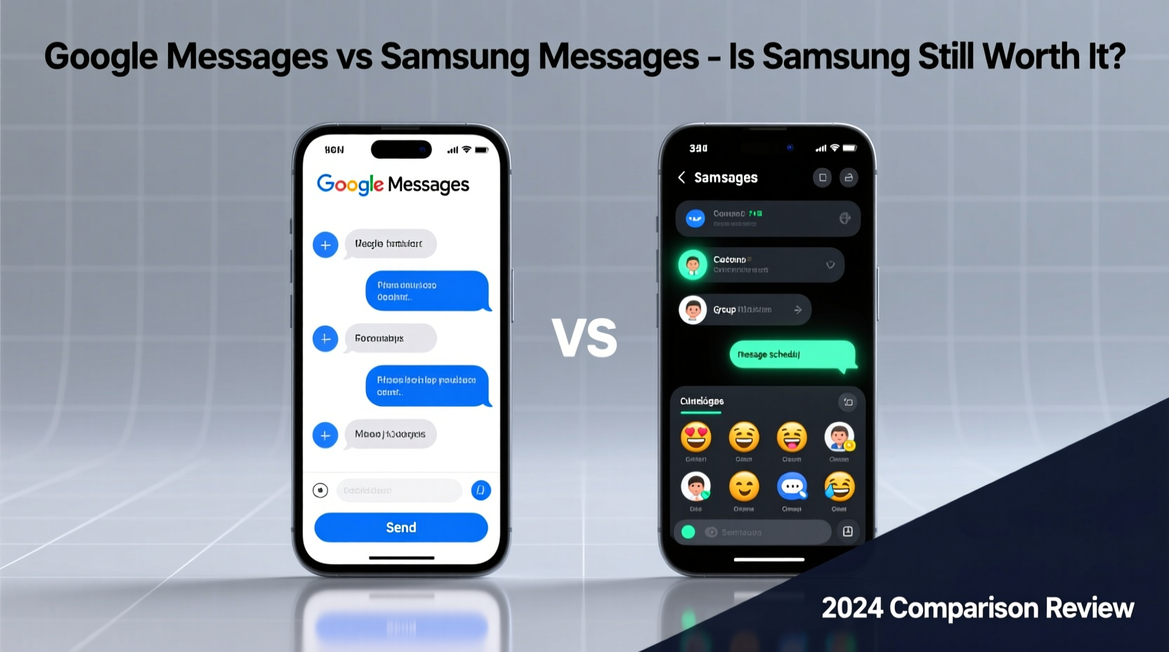 google messages vs samsung messages is the samsung app even worth it anymore