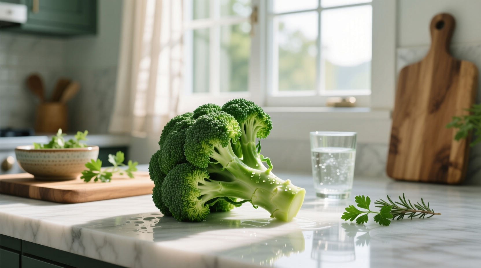 one serving broccoli how much is enough