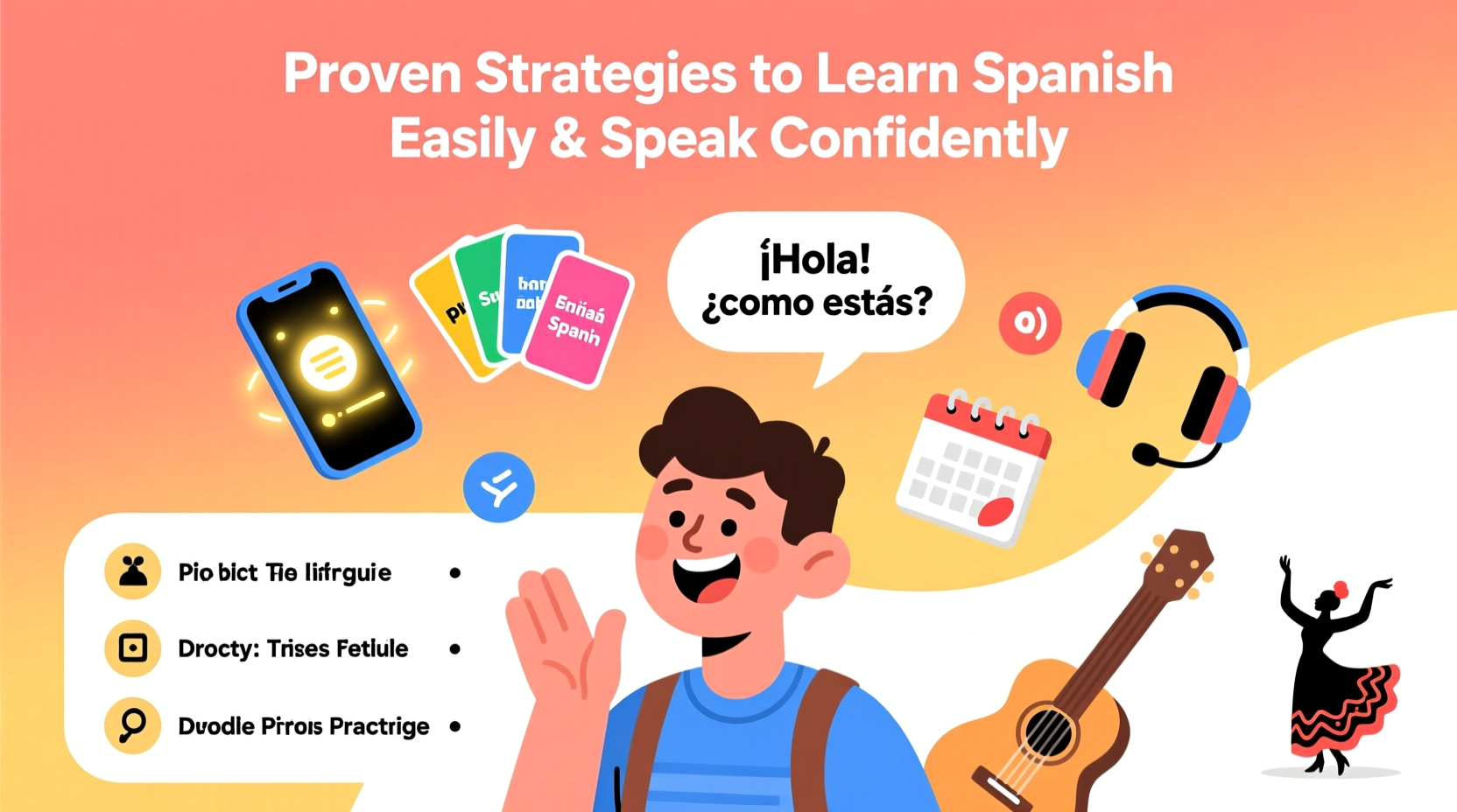 proven strategies to learn spanish easily and speak confidently